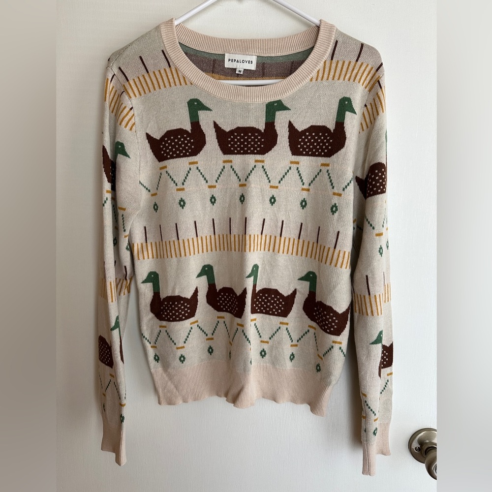 Duck Sweater Pepaloves Size M